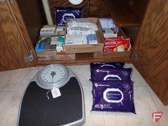 Thinner scale, travel soaps, ThermaCare heat wraps, XL disposable washcloths