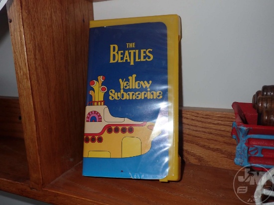 THE BEATLES YELLOW SUBMARINE VHS VIDEO