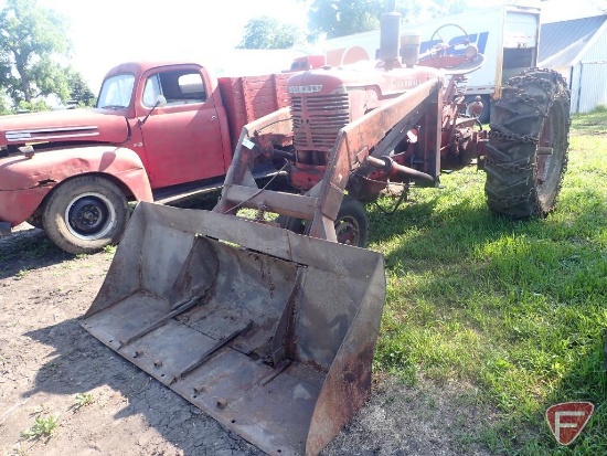 1951 McCormick Farmall M tractor, sn FBK 224535X1