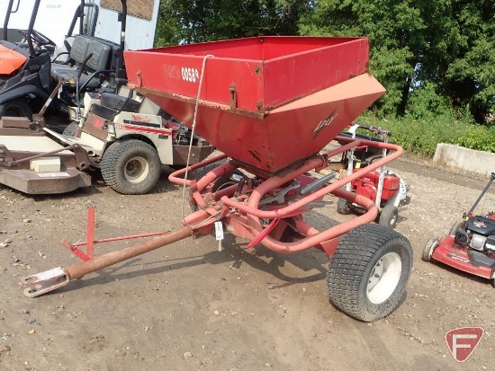 2002 Lely WFR pull behind spreader, sn 1012-1453, pin hitch