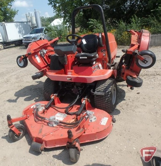 Jacobsen HR5111 4WD wide area rotary mower, ROPS, sn 6911607676, 912 hrs.