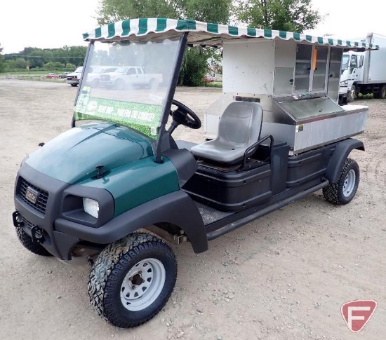 2013 Club Car gas beverage cart, 2,037 hrs.