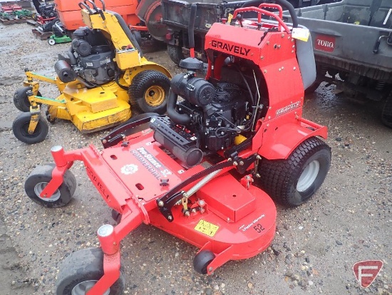 Gravely Prostance 52 inch Stand Up Rotary Zero Turn Mower, 112 hours