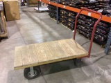 DAYTON 4 WHEEL MATERIAL HANDLING CART