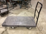 RUBBERMAID 4 WHEEL MATERIAL HANDLING CART