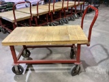 DAYTON 4 WHEEL MATERIAL HANDLING CART