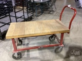 DAYTON 4 WHEEL MATERIAL HANDLING CART