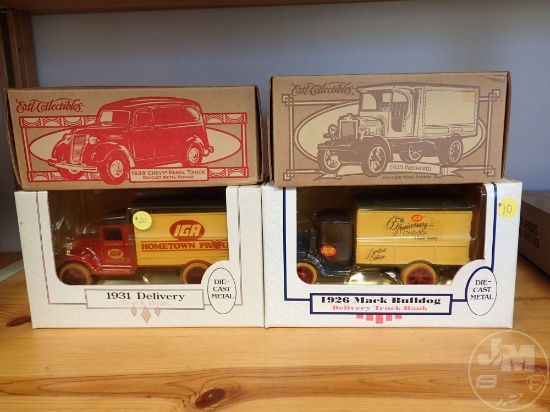 DIECAST ADVERTISING TOYS, BANKS
