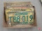 MN license plates, 1960s and 1970s, (4) sets 1962, 1964, 1966, and 1974