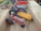 Diecast toy tractors and equipment. 2 boxes