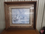 Framed goose print 44