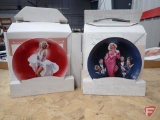 (8) Marilyn Monroe collector plates. 4 boxes