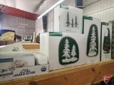Dept 56: Winter Pine Trees, Icy Trees-Med and Large, Celebration Tree, The Toy Peddler, Automobiles,