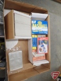Sports collector/trading cards - baseball, card sleeves, 1989 Twins Yearbook, 1997 Gopher program