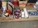 Ty beanie babies, Garbage Pail Kids trading cards, Dusty paper doll, toy cars, Texaco diecast bank,