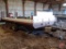 TRIPLE AXLE FLATBED TRAILER, 8 1/2' W X 17 1/2'L, DOVETAIL WITH RAMPS