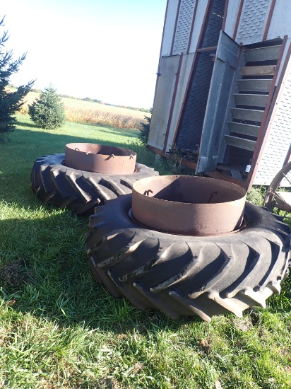 BAND DUALS FOR TRACTOR, SIZE 15-34, INCLUDES HARDWARE