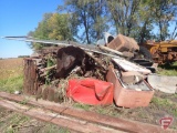 PILE OF SCRAP IRON, BUYER IS RESPONSIBLE FOR REMOVING COMPLETE PILE