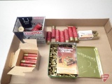 .22LR AMMO APPROX. (250) ROUNDS, 12 GAUGE AMMO (17) ROUNDS