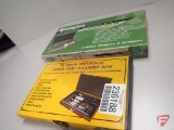 GUN CLEANING KITS (2) IN WOOD CASES
