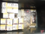 .45 AUTO AMMO APPROX. (475) ROUNDS IN PLASTIC AMMO BOX