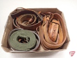 LEATHER SLINGS, M1 CARBINE CANVAS SLING