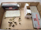 BRASS CASES; .380 AUTO (75), 9MM LUGER (50)