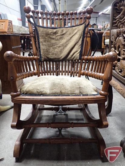 Vintage unique rocking chair