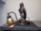 BRASS OWL ADJUSTABLE DESK LAMP 15