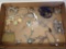LADIES JEWELRY: NECKLACES, PENDANTS, EARRINGS; SPORT GLASSES, POCKET KNIVES. 3BOXES