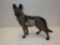 CAST IRON GERMAN SHEPHERD FIGURINE 9