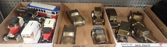 DIE CAST REPLICA CAR BANKS. 3BOXES