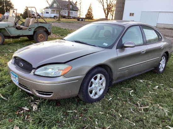 2007 FORD  TAURUS SEL VIN: 1FAFP56U77A134343 SEDAN