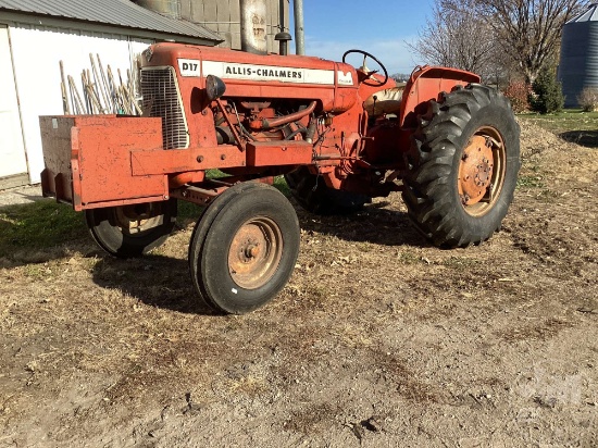 1963 A-C D17 SERIES 3 ALLIS CHALMERS SN: 70311