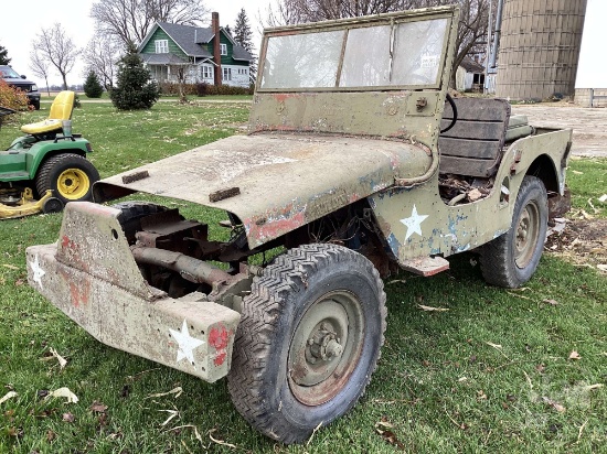 WILLYS CJ2A VIN: 187704 JEEP