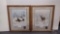 (2) NATIONAL PARK SERIES FRAMED PRINTS WITH STAMP AND COINS,