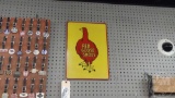 RED GOOSE SHOES METAL SIGN 12