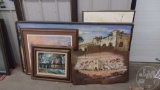 (6) PICTURES, SOME FRAMED AND MATTED
