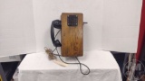 VINTAGE CONNECTICUT WALL PHONE