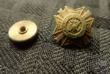VFW PIN, PLATED
