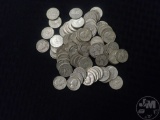 (80) SILVER QUARTERS, MOSTLY WASHINGTON, FEW ARE STANDING LIBERTY