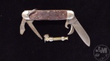 BARLOW STYLE BOY SCOUT POCKET KNIFE, CIGARETTE PIPE