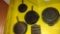 CAST IRON SKILLETS, KETTLES, GRIDDLES, (1) GRISWOLD NO. 7; THIS