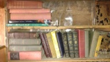 BOOKS; CONTENTS OF (5) SHELVES