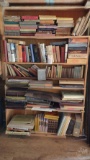 BOOKS; CONTENTS OF (6) SHELVES