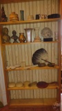 BUSTS, VASES, ASHTRAY, FANS, HAND MIRRORS, CONTAINERS, SHELLS; THIS LOT