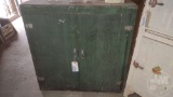 PAINTED GREEN CABINET