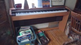 CASIO PX-800 KEYBOARD WITH MANUAL, SHEET MUSIC AND BOOKS, SHEET