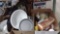 KITCHEN PANS AND KITCHEN UTENSILS, 3 BOXES