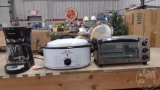 COFFEE MAKER, ROASTER OVEN, TOASTER OVEN